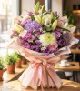 Pastel Rüyası – Lilyum ve Karışık Çiçek Buketi