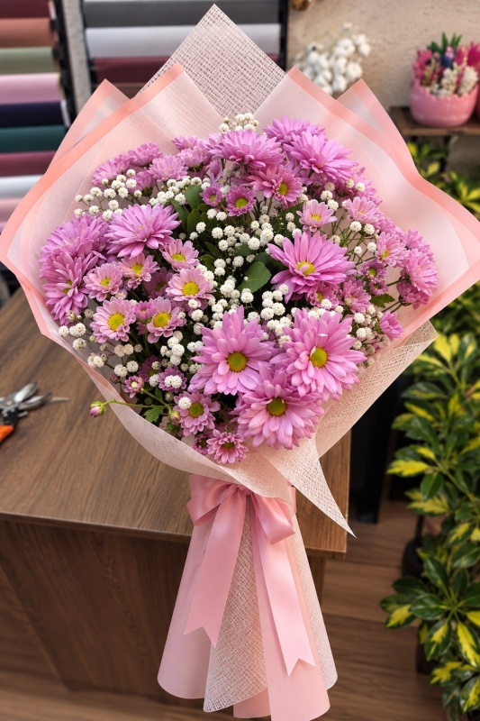 Pembe Masal – Pembe Papatya Buketi